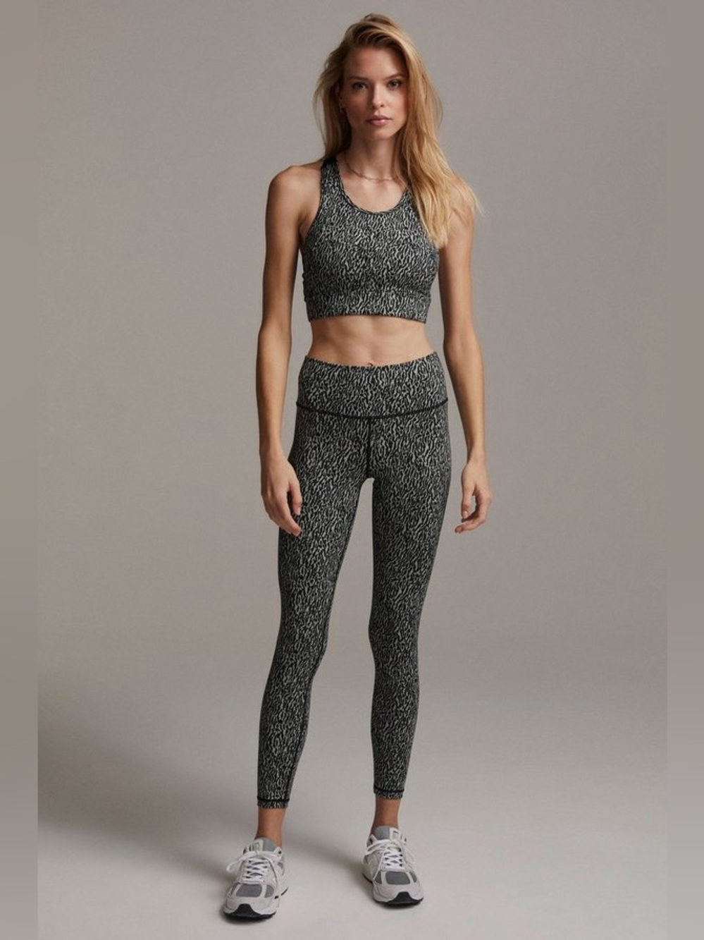 VARLEY Century Texture Printed Grain Leggings